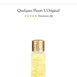 Quelques Flores original half of 1 ounce bottle
